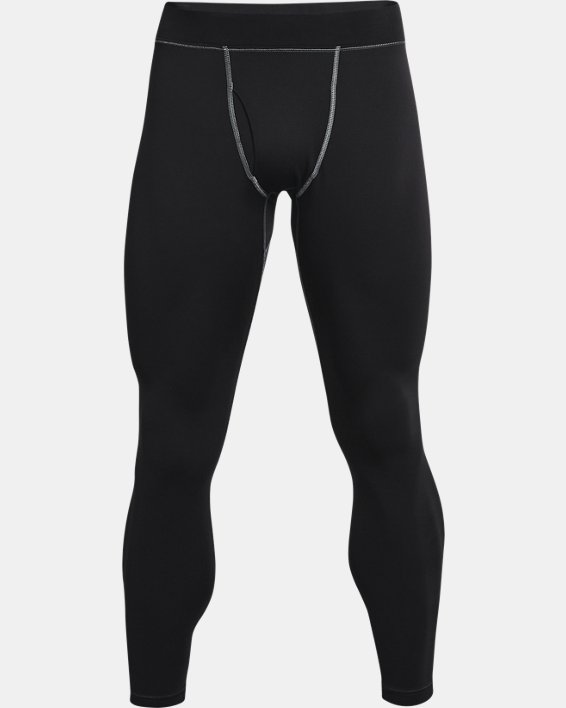 Men's ColdGear® Base Leggings, Black, pdpMainDesktop image number 4